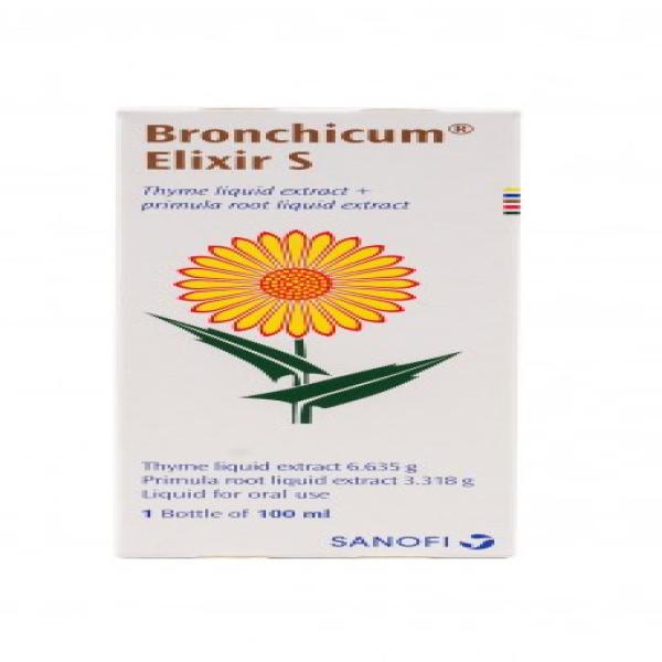 BRONCHICUM ELIXIR S ORAL SOLUTION 100ML