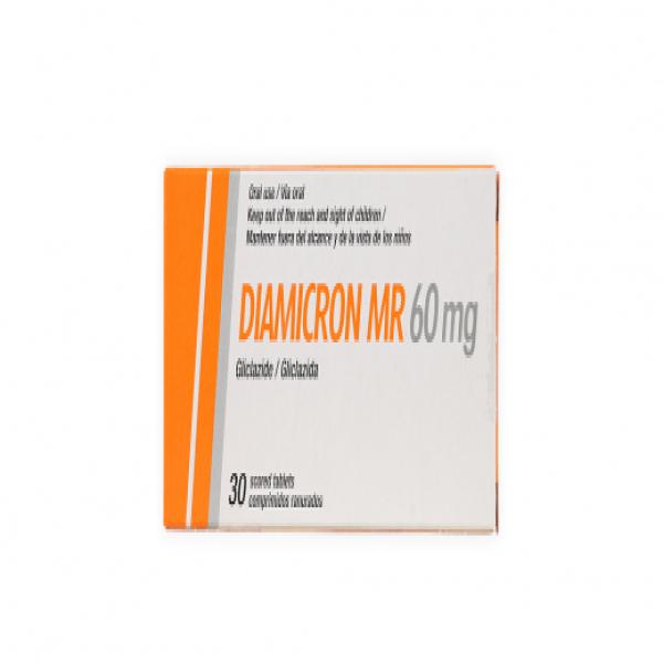 DIAMICRON MR 60 MG 30 TABS