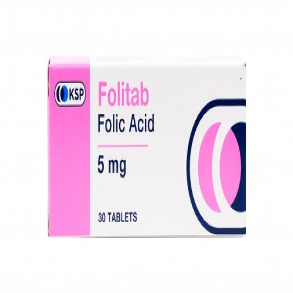 FOLITAB 5 MG 30 TAB