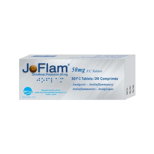 JOFLAM 50 MG 20 TABS