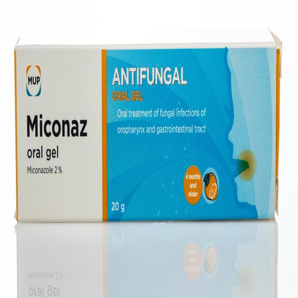 MICONAZ ORAL GEL 20 GM