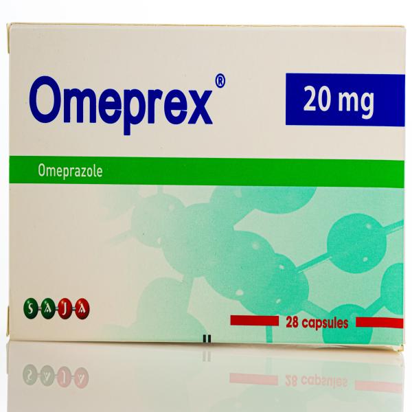 OMEPREX 20 MG 28 CAPSULES