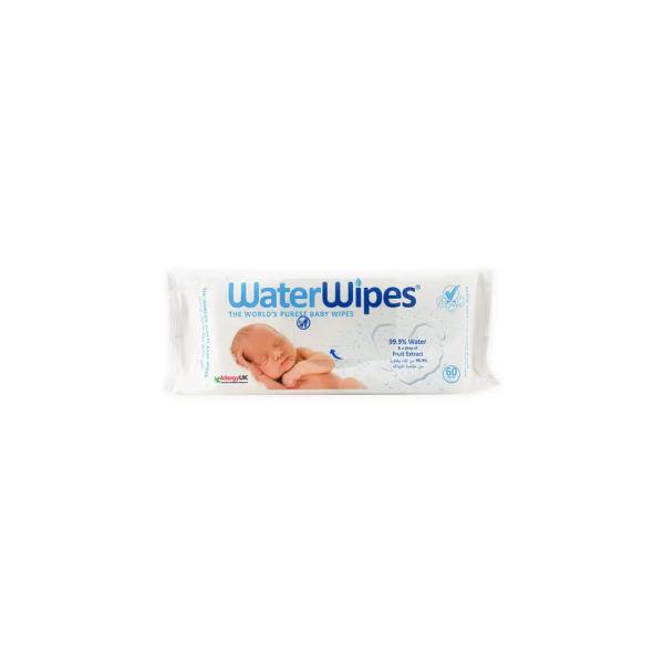 WATER BABY WIPES 60 PCS