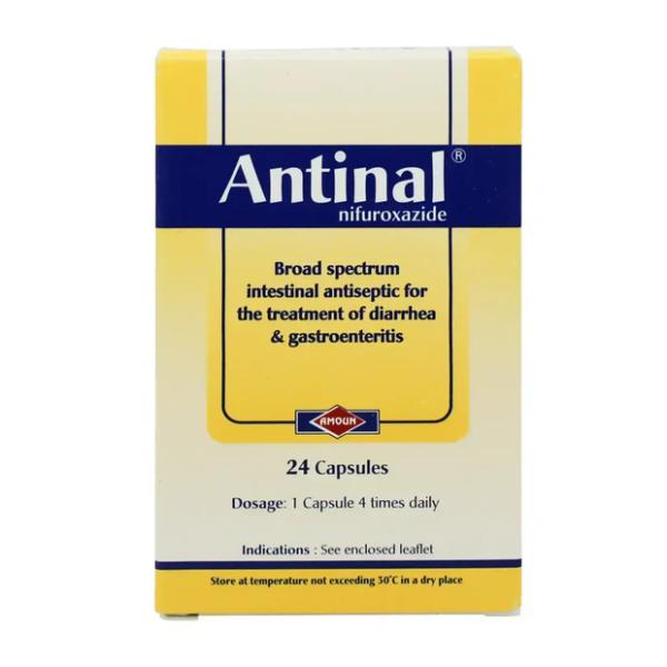 ANTINAL 200MG 24 CAPS