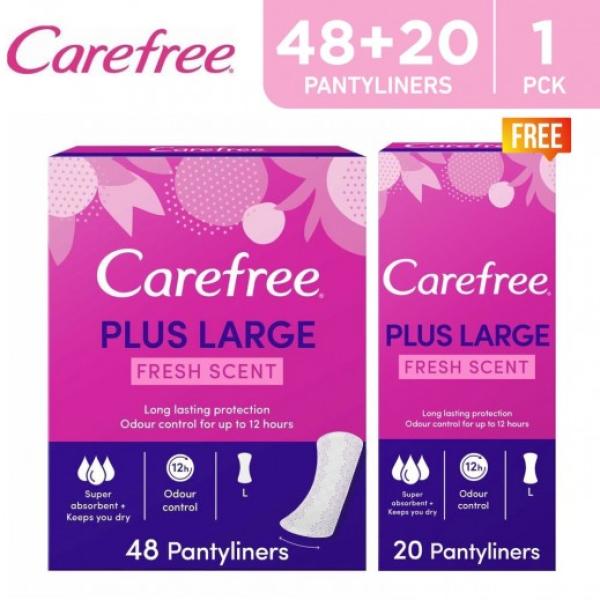CAREFREE PLUS LARGE (48'S+20'S) FREE
