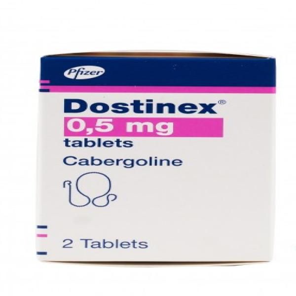 DOSTINEX 0.5 MG 2 TAB
