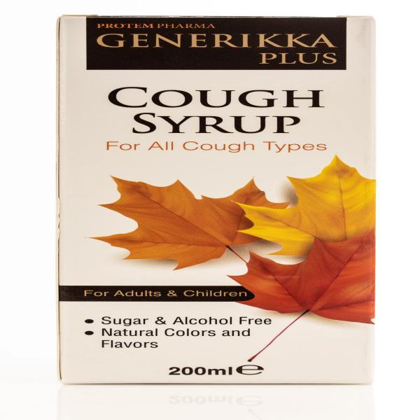 GENERIKKA PLUS COUGH SYRUP 200 ML