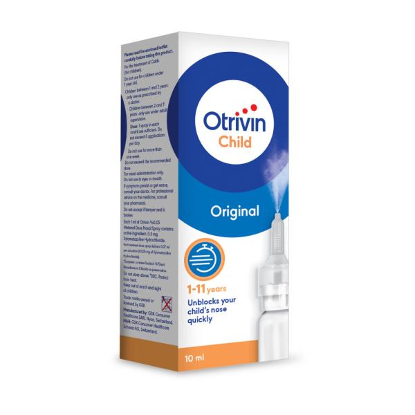 OTRIVIN 0.5% SPRAY 10 ML