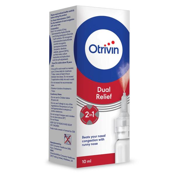 OTRIVIN DUAL RELIEF 2 IN 1 NASAL SPRAY