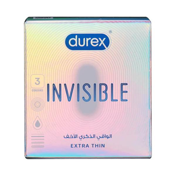 DUREX INVISIBLE 3 PCS