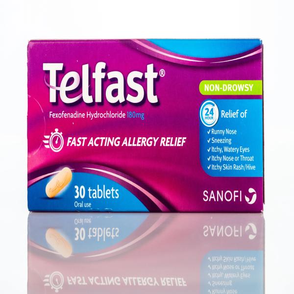 TELFAST 180 MG 30 TABS