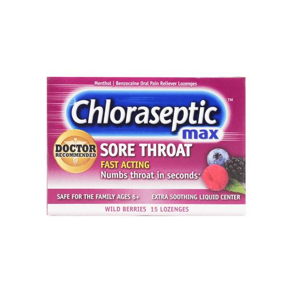 CHLORASEPTIC MAX  WILD BERRIES