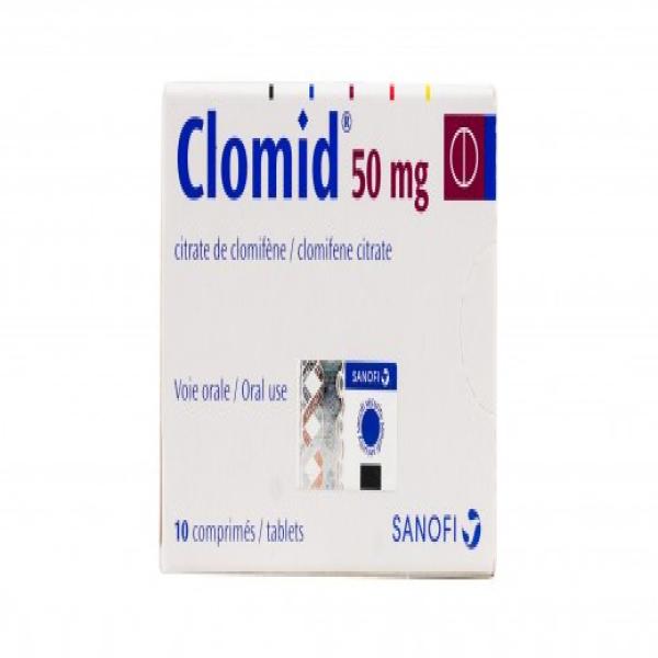 CLOMID 50 MG 10 TAB
