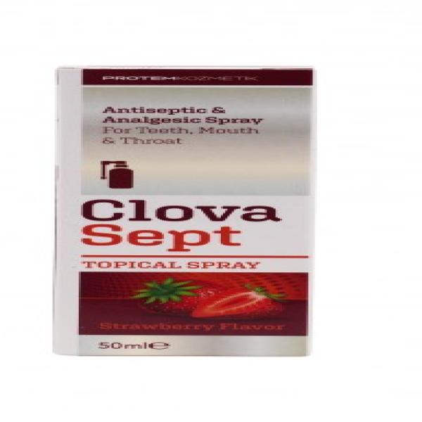 CLOVA SEPT TOPICAL SPRAY 50ML-STRAWBERRY FLAVOR