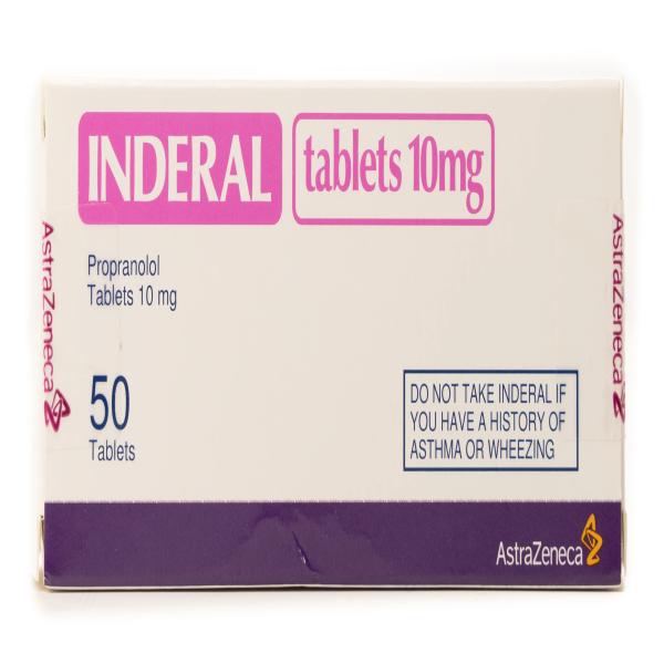 INDERAL 10 MG 50 TAB