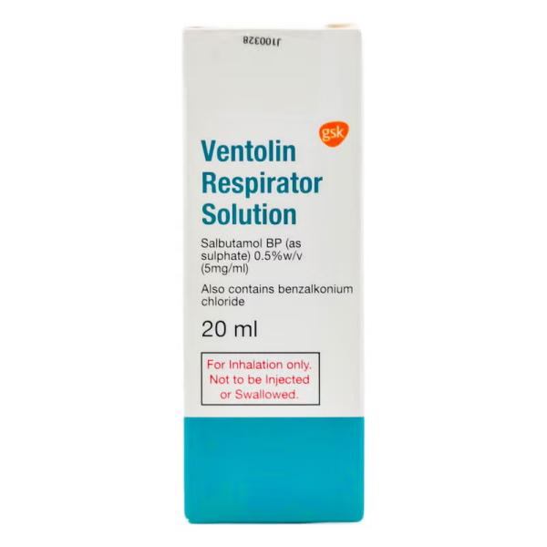 VENTOLIN SOLUTION 20 ML
