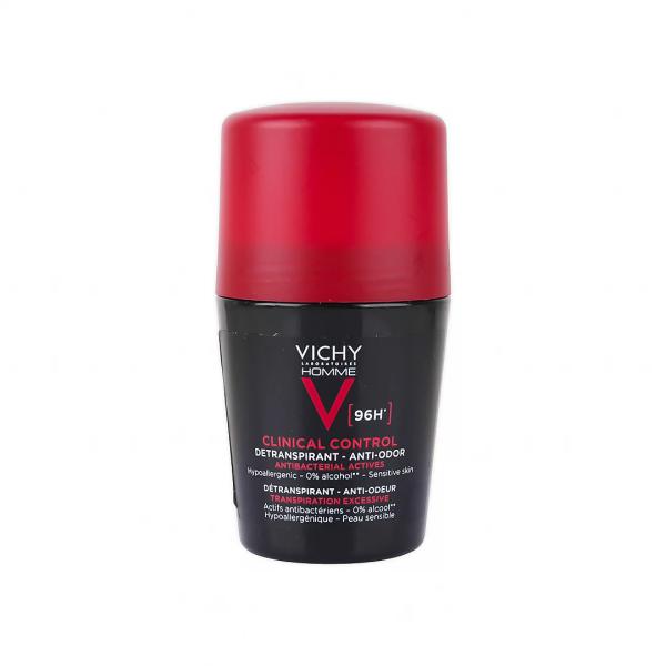 VICHY HOME DEO CLINICAL CONTROL 96 H 50 ML ( RED + BLACK )