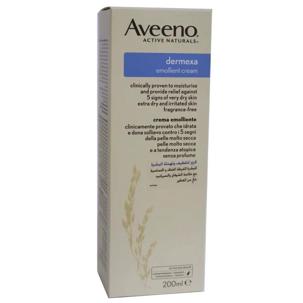 AVEENO DERMEXA EMOLLIENT CREAM 200 ML