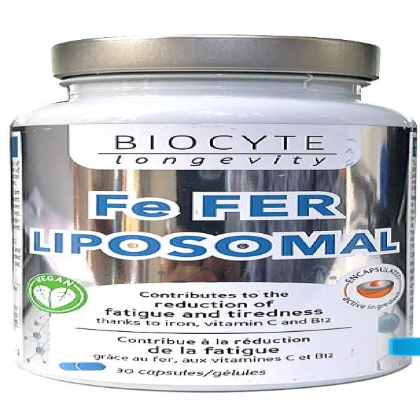 BIOCYTE FE FER LIPOSOMAL 30 CAPS