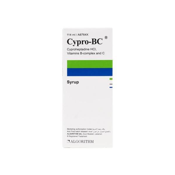 CYPRO-BC SYRUP 114 ML