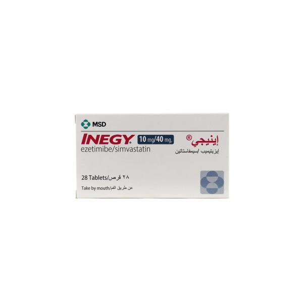 INEGY 10 MG / 40 MG 28 TABLETS
