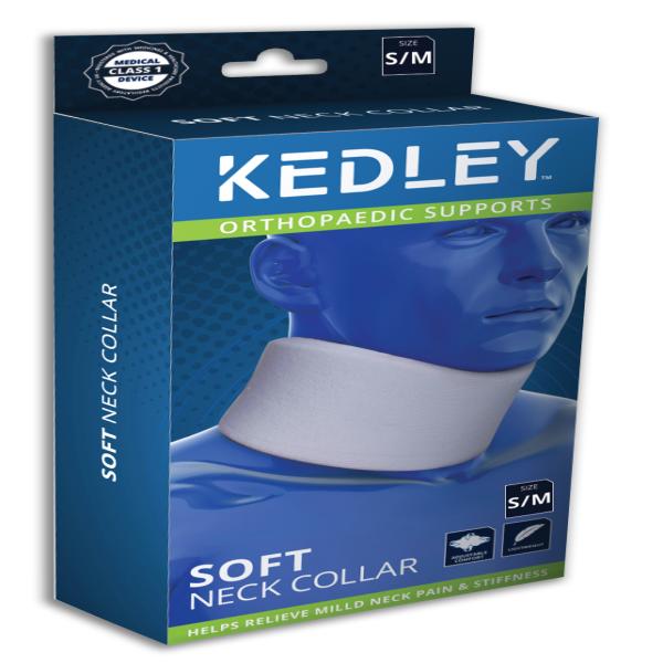 KEDLEY ORTHOPAEDIC SUPPORT SOFT NECK COLLAR ( S/M )