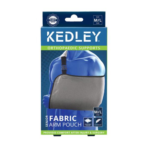KEDLEY ORTHOPAEDIC SUPPORTS FABRIC ARM POUCH  ( M/L )