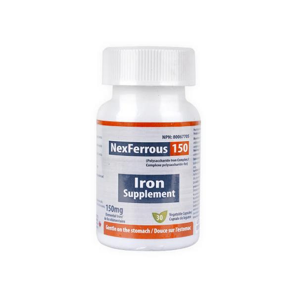 NEXFERROUS 150MG IRON SUPPLEMENT 30CAP