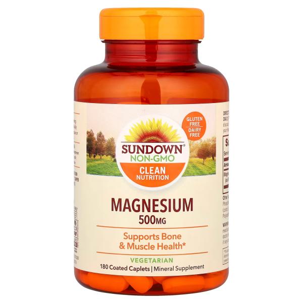 SUNDOWN MAGNESIUM 500MG 180 CAP