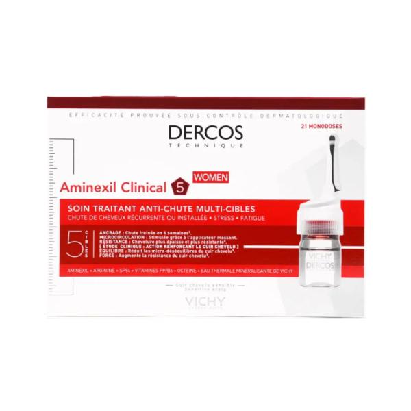 VICHY DERCOS AMINEXIL WOMAN 21X6 (21 MONODOSS)