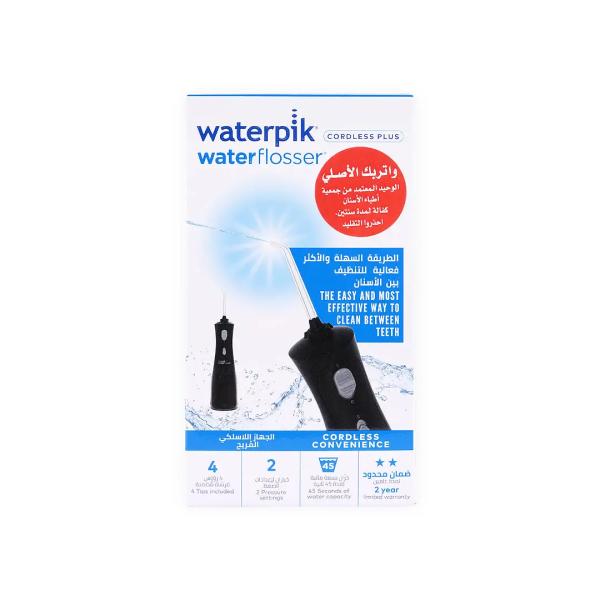 WATERPIK CORDLESS PLUS WATER FLOOSER BLACK