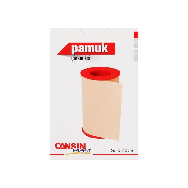 CANSINPLAST COTTON ZINCOXIDE (5X7.5)CM NO-137