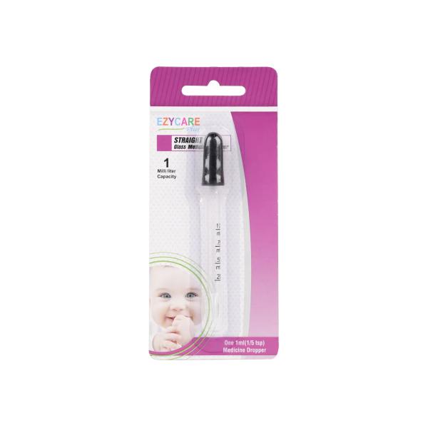 EZYCARE PLUS STRAIGHT TIP MEDICINE DROPPER 1ML-19349
