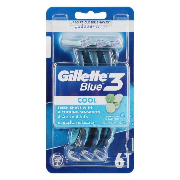 GILLETE BLUE 3 COOL ( 6+2 )