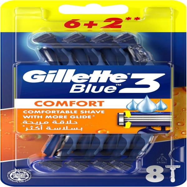 GILLETTE BLUE 3 COMFORT ( 6+2 )