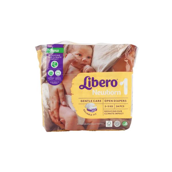 LIBERO STAGE 1 NEWBORN (2-5) 24 PCS