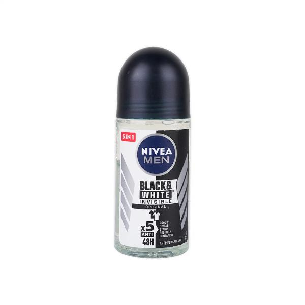 NIVEA MEN BLACK & WHITE INVISIBLE ANTI PERSPIRANT 50 ML