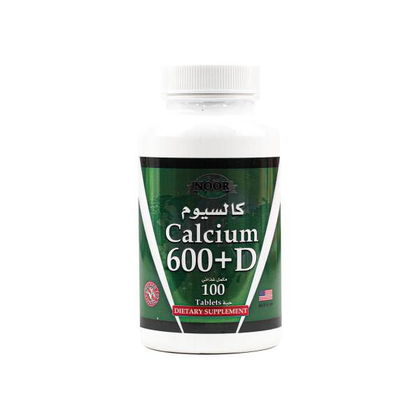 NOOR CALCIUM 600 + D 100 TABLETS