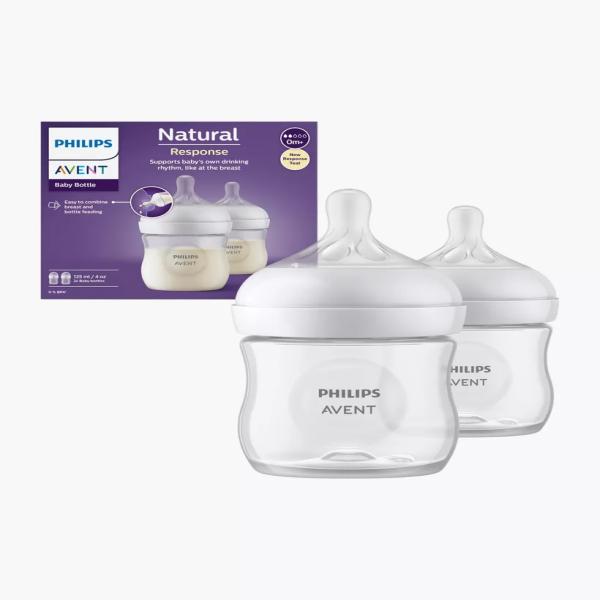 PHILIPS AVENT NATURAL FEEDING 2 BOTTLES 125 ML