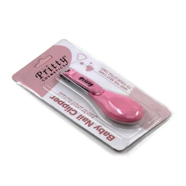 PRITTY BABY NAIL CLIPPER LONG - NI66 PINK