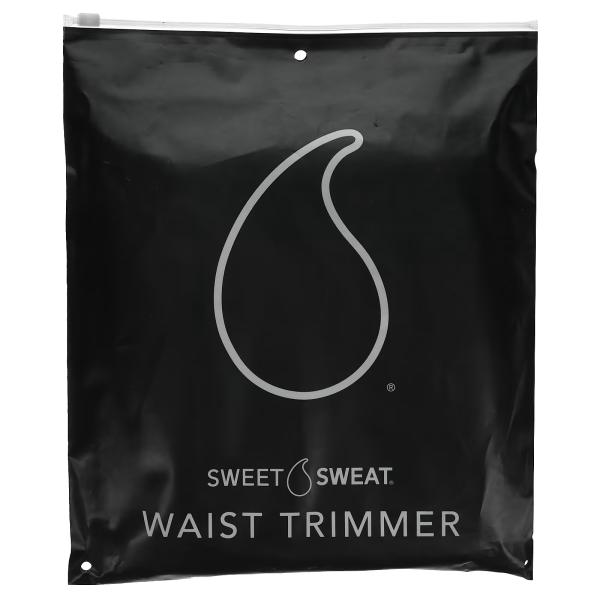 SWEET SWEAT WAIST TRIMMER SIZE-MEDIUM BLK/YELLOW