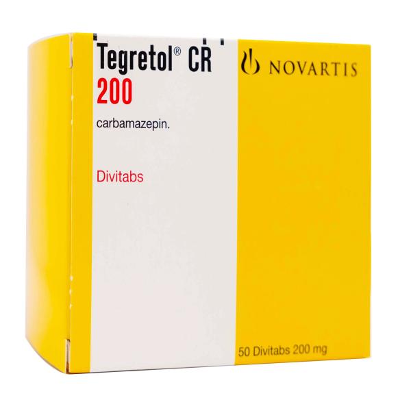 TEGRETOL CR 200 MG 50 TAB