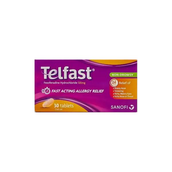 TELFAST 120 MG 30 TAB