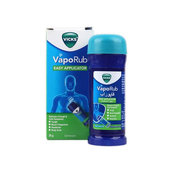 VICKS VAPORUB EASY APPLICATOR OINTMENT 35 G