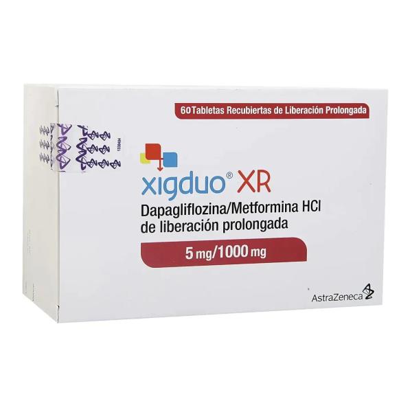 XIGDUO XR 5MG/1000MG 60 TAB
