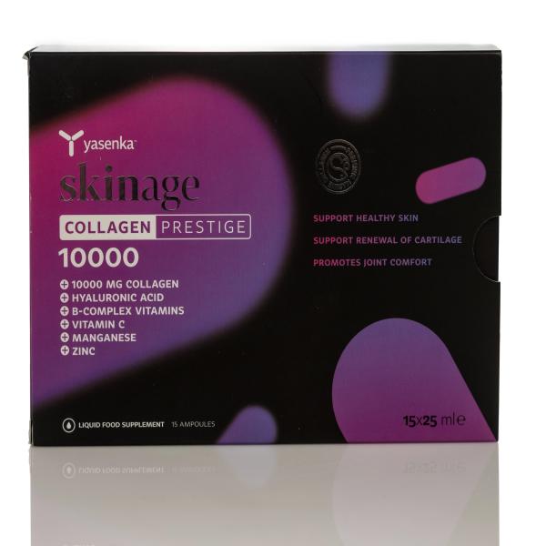 YASENKA SKINAGE COLLAGEN PRESTIGE 10000 MG 15 AMP