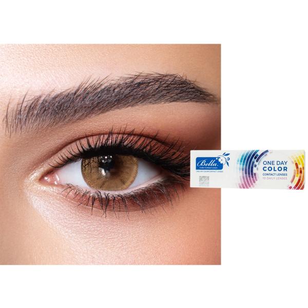 BELLA ONE DAY CONTACT LENSES (HAZEL BEIGE)