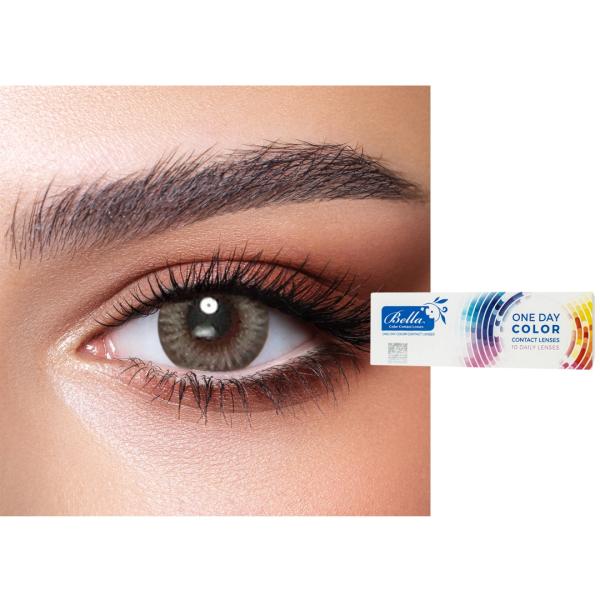 BELLA ONE DAY CONTACT LENSES (PLATINUM GREY)