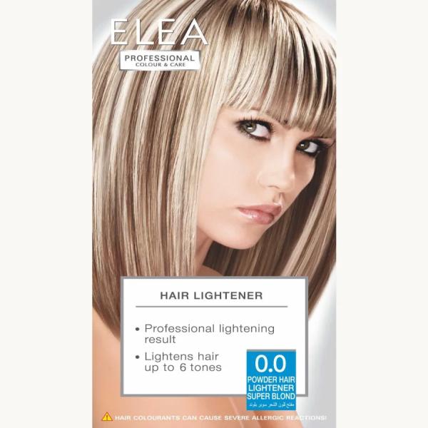 ELEA HAIR COLOUR 0.0 POWDER HAIR LIGHTENER SUPER BLOND