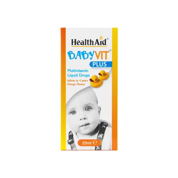 HEALTH AID BABY VIT PLUS DROPS 25ML